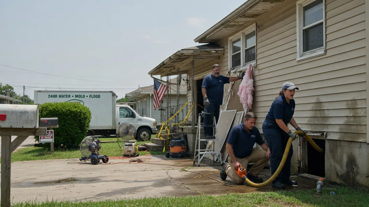Water Damage Repair in Petersburg, TX near me